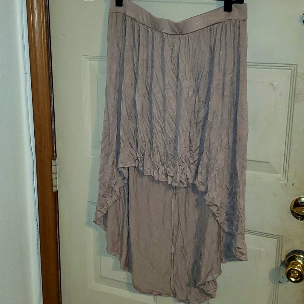Rue 21 Tan High Low Skirt